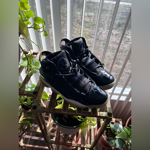 Jordan 6 Rings Black/Hyper-Royal-White (Space Jam) - Picture 4 of 7